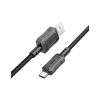 Дата кабель USB 2.0 AM to USB-C 1.0m Leader charging X94 black HOCO (6931474794291) - Изображение 1