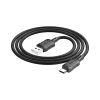 Дата кабель USB 2.0 AM to USB-C 1.0m Leader charging X94 black HOCO (6931474794291) - Изображение 2