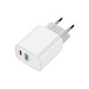 Зарядное устройство XO L64 USB-A + USB-C 18W White (L64.white) - Изображение 2
