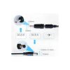 Кабель живлення USB to DC 5.5mm + 3.51.35mm 0.8m 18W Kingda (KD-USB-DC9/12) - Зображення 1
