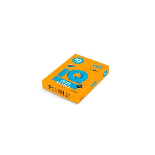 Бумага IQ Color A4 80г/м2 500с, Tangerine (MO15/A4/80/IQ)