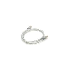 Кабель для принтера USB 2.0 AM/BM 1.8m transparent Voltronic (YT-AM/BM-1.8T)