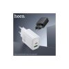 Зарядний пристрій HOCO N63 USB-C PD30W + USB QC3.0 black (6942007644358) - Зображення 3