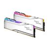Модуль пам'яті для комп'ютера DDR5 64GB (2x32GB) 6000 MHz Trident Z5 Royal Silver G.Skill (F5-6000J2836G32GX2-TR5S) - Зображення 2