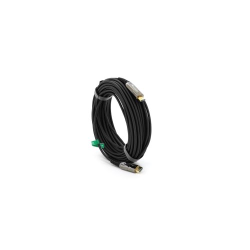 Кабель мультимедийный HDMI M to HDMI M 20.0m V2.0 4K UHD black VEGGIEG (YT-HDMI(M)/(M)HA-20/19719)