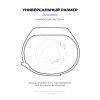 Ремешок для фитнес браслета Armorstandart комплект 3шт Xiaomi Mi Band 4/3 Sun Sky (ARM56233) - Изображение 2