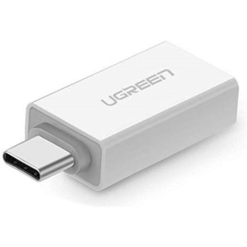 Переходник OTG USB 3.0 AF to USB-C US173 White Ugreen (30155)