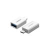 Переходник OTG USB 3.0 AF to USB-C US173 White Ugreen (30155) - Изображение 1