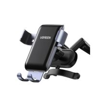 Універсальний автотримач UGREEN LP274 Gravity Phone Holder for Round Air Vent Black (30401)