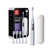 Электрическая зубная щетка Oclean X Plus Pro Digital Silver (6970810556179)