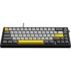 Клавиатура Ajazz AK650 Moon Yellow Switch USB UA Black/Grey/Yellow (AK650-MY-GWY) - Изображение 3