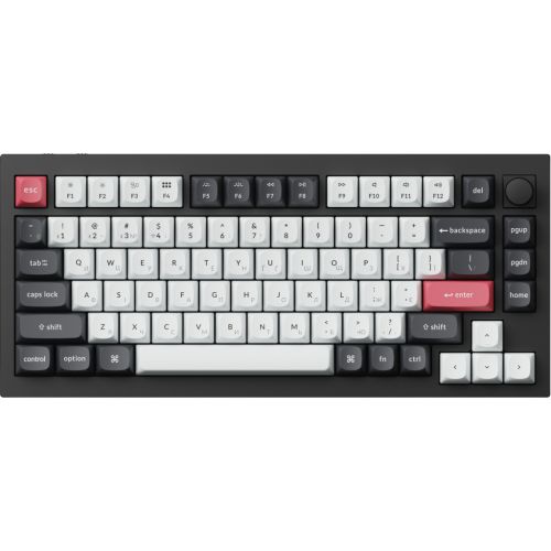 Клавиатура Keychron Q1 HE Magnetic Switch RGB UA Black (Q1H-M1-UA)
