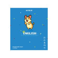 Тетрадь Kite предметный Английский язык Pixel 48 листов в клетку 8 шт (K21-240-10)
