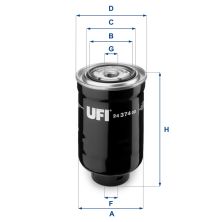 Фільтр паливний UFI 24.374.00