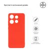 Чохол до мобільного телефона Armorstandart Matte Slim Fit Infinix Smart 7 Camera cover Red (ARM69078) - Зображення 2