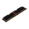 Модуль пам'яті для комп'ютера DDR4 16GB 3200 MHz IRDM X Black Goodram (IR-XL3200D464L16S/16G) - Зображення 1