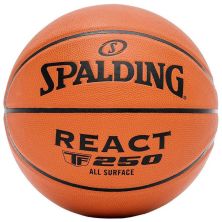 Мяч баскетбольный Spalding React TF-250 помаранчевий Уні 6 76802Z (689344403700)