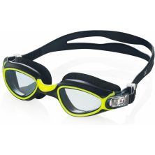 Очки для плавания Aqua Speed Calypso 083-38 6369 чорний, жовтий OSFM (5908217663696)