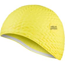 Шапка для плавання Aqua Speed Bombastic Tic-Tac 5722 117-18 жовтий Жін OSFM (5908217657220)
