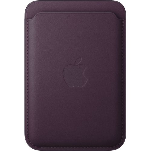 Чохол до мобільного телефона Apple iPhone FineWoven Wallet with MagSafe - Blackberry (MA7A4ZM/A)