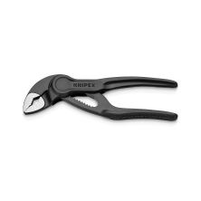 Клещи KNIPEX COBRA XS переставні з фіксатором, 28 мм (1), под ключ 24 мм, L-100 мм, Cr-V (87 00 100)