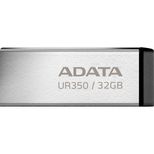 USB флеш накопитель ADATA 32GB UR350 Silver-Black USB 3.2 (UR350-32G-RSR/BK)