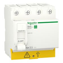 Диференціальний автоматичний вимикач Schneider Electric RESI9 4P 25A 30mA (R9R51425)