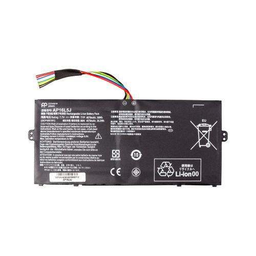 Акумулятор до ноутбука ACER Switch 3 SW312-31P (AP16L5J) 7.7V 4670mAh PowerPlant (NB410781)