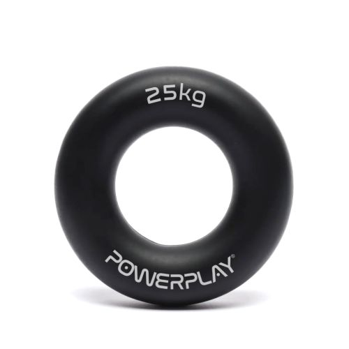 Эспандер PowerPlay PP-4324 Hand Grip Ring Hard 25 кг Чорний (PP_4324_25kg)