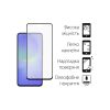 Чохол до мобільного телефона Dengos Kit Samsung Galaxy A36 5G Soft + glass (Black) (DG-KM-140) - Зображення 2