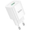 Зарядний пристрій HOCO C145A Charm USB QC3.0 White (6942007630214) - Зображення 1