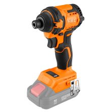 Гайковерт Neo Tools Energy+ 18V, безщітковий, 3600об/хв, 300Нм, 1/4, 4 швидкості, 0.85кг (без АКБ та ЗП) (04-612)