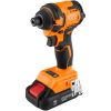 Гайковерт Neo Tools Energy+ 18V, безщітковий, 3600об/хв, 300Нм, 1/4, 4 швидкості, 0.85кг (без АКБ та ЗП) (04-612) - Зображення 2