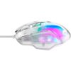 Мышка Havit HV-MS1011SE USB Transparent White (6950676293678) - Изображение 2