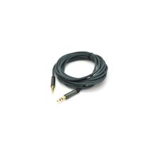 Кабель мультимедійний 3.5mm M to 3.5mm M 3.0m black VEGGIEG (YT-AUXGJ(M)/(M)-AB-3)