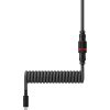 Дата кабель USB 2.0 AM to USB-C 1.37m coiled gray-black HyperX (6J679AA) - Изображение 2