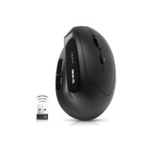 Мышка REAL-EL RM-490W Wireless/Bluetooth Black (EL123200058)