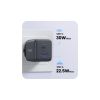 Зарядний пристрій UGREEN 1xUSB-C PD30W + 1xUSB QC3.0 GaN X516 gray (55539) - Зображення 3