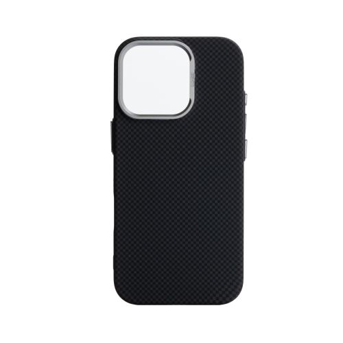 Чохол до мобільного телефона Armorstandart LikeCarbon2 MagCase Apple iPhone 15 Pro Kevlar Black (ARM88589)