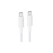 Дата кабель USB-C to USB-C 1.2m 3A white Acefast (6974316284253)