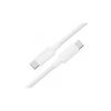 Дата кабель USB-C to USB-C 1.2m 3A white Acefast (6974316284253) - Изображение 1