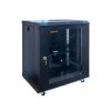 Шафа настінна GEAR 15U 19 600x600x750 мм, + полка 19, black (GWMSN-15U-600-600) - Зображення 2