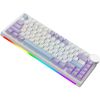 Клавіатура Ajazz AK820 V2 Coconut Flake Switch Wireless/Bluetooth/USB UA Purple/White/Blue (AK820-V2-CF-PWB) - Зображення 3
