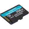 Карта пам'яті Kingston 256GB microSDXC class 10 A2 U3 V30 Canvas Go Plus (SDCG3/256GBSP) - Зображення 1
