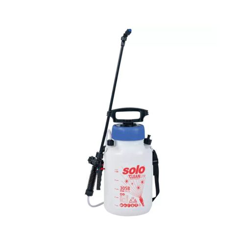 Опрыскиватель Solo ручной плечевой 5.0 л, поршневой, давление 3 бар, трубка 50 см, вес 2.6 кг (305B)