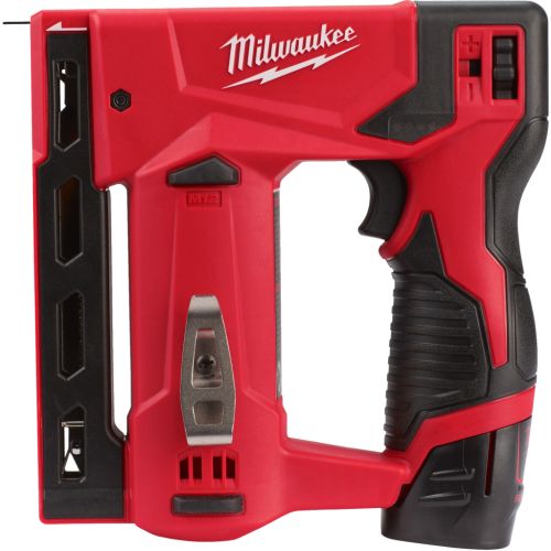 Степлер строительный Milwaukee M12 BST-202X 2x2Ah, HD кейс (4933459635)