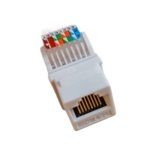 Модуль Keystone RJ45 UTP кат. 5е, Slim, безинструментальный Kingda (KD-KJ2047UC5E)