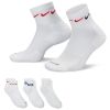 Шкарпетки Nike U NK EVERYDAY PLUS CUSH ANKLE DH3827-902 34-38 3 пари Мультиколор (195244784073) - Зображення 2