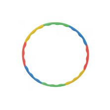 Массажный обруч LiveUp Hula Hoop LS3326 різнокольоровий 88см (6951376107241)