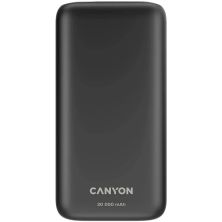 Батарея універсальна Canyon PB-301 30000mAh PD/20W, QC/3.0 (CNE-CPB301B)